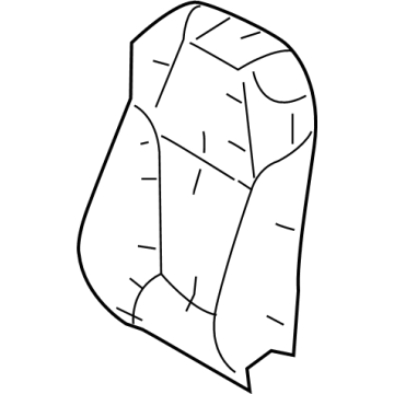 Toyota 71551-0R160 Seat Back Pad