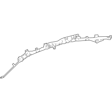 Toyota 62170-AQ010 Air Bag Assembly, Curtain Shield 62170-AQ010 Toyota Air Bag Assembly, Curtain Shield Illustration 1 of 1