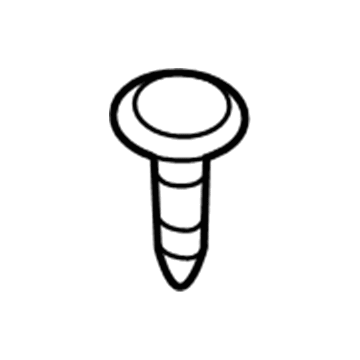 90164-50046 Toyota Sill Panel Retainer, Rear Illustration 1 of 1