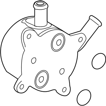 Toyota Sequoia Transmission Oil Cooler - 33490-34020