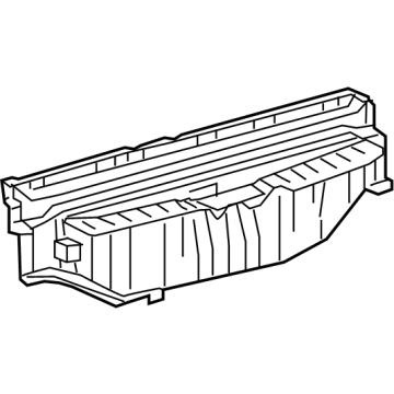 Toyota 64716-47150-C0 Rear Panel Trim