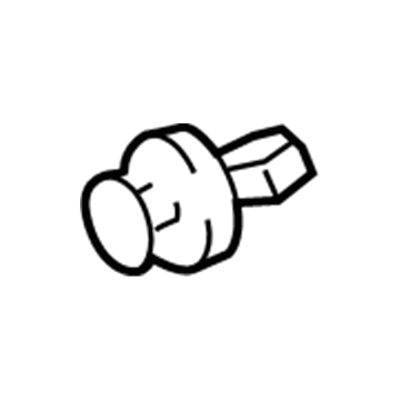 Toyota 75867-06030 Protect Plate Clip