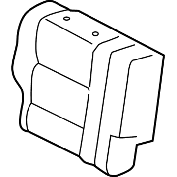 Toyota 79023-0C030-B1 Seat Back Cover