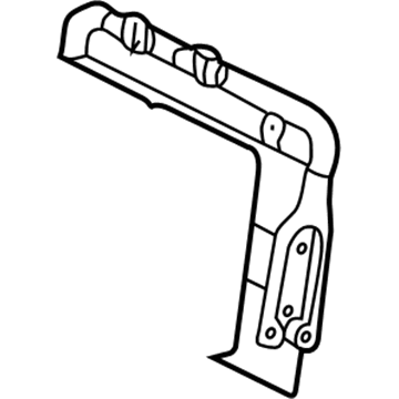 Toyota 79203-0C010 Seat Back Frame