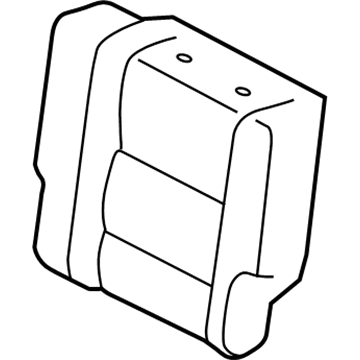 Toyota 79024-0C030-B3 Seat Back Cover