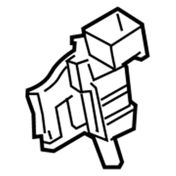 82661-33050 Toyota Cover, Relay Block, Center Illustration 1 of 1