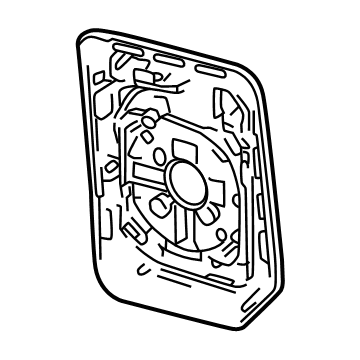 Toyota 87931-6A700 Mirror Glass