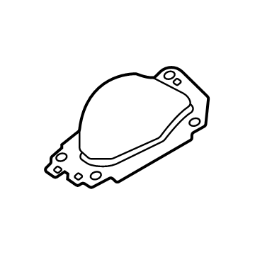 Toyota 48753-0A090 Cover Shield