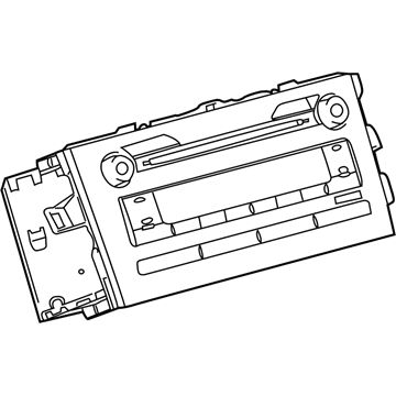 86120-02750 Toyota AM/FM Cd Illustration 1 of 1