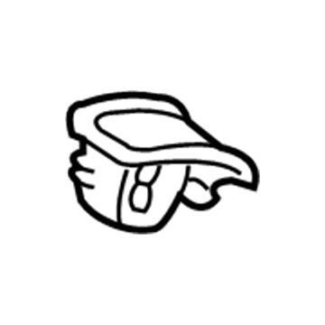 72058-48010-B1 Toyota Release Lever, Gray, Rear Illustration 1 of 1