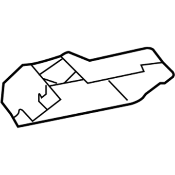Toyota 82672-0C010 Junction Block Cover