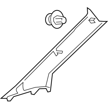 Toyota 62210-47100-B0 Windshield Pillar Trim