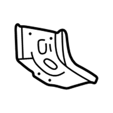 Toyota 58384-60030 Floor Pan Reinforcement