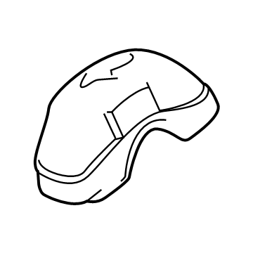 Toyota 48753-06080 Mount Bracket Cover