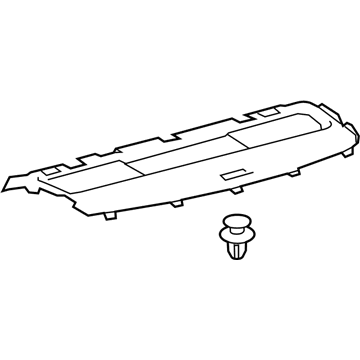 Toyota 64330-06650-C3 Package Tray Trim