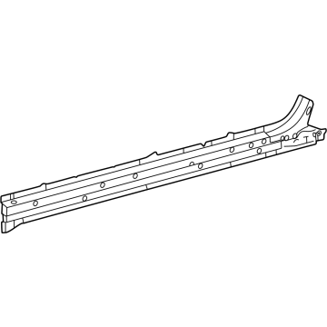Toyota 61401-35901 Rocker Reinforcement