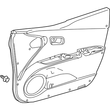 Toyota 67610-47790-B0 Door Trim Panel