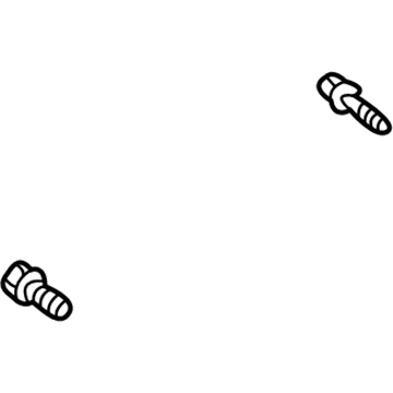 Toyota 90080-11695 Strut Rod Bolt