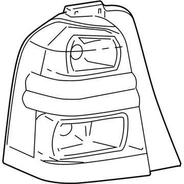 Toyota 81551-48090 Combination Lamp Assembly