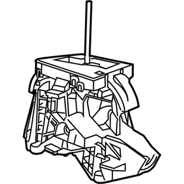 33560-02240 Toyota Gear Shift Assembly Illustration 1 of 1