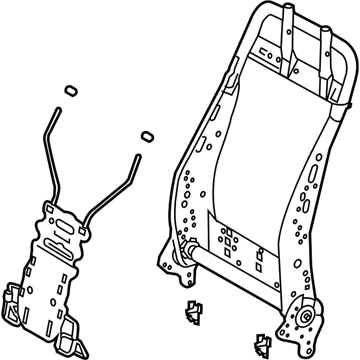Toyota 71640-0R080 Seat Back Frame