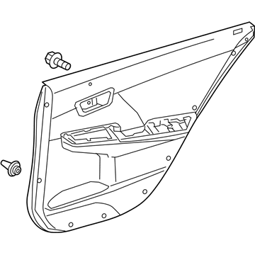 Toyota 67630-06F62-A2 Door Trim Panel