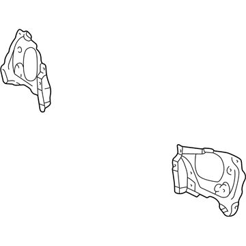 Toyota 53212-02040 Side Panel