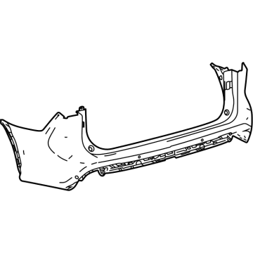 Toyota Highlander Bumper Cover - 52159-0E922