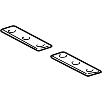 Toyota 28898-11010 Battery Label