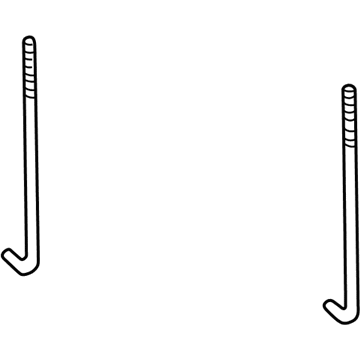 74451-20150 Toyota Hold Down Bolt Illustration 1 of 1