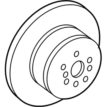 Toyota Brake Rotor - 42431-06051