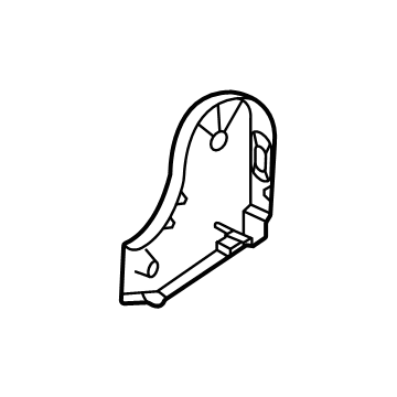 71833-0C130-C0 Toyota Outer Cover, Passenger Side Illustration 1 of 1