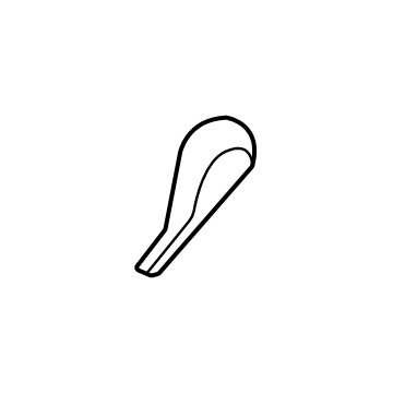 72526-0C080-C0 Toyota Recline Handle, Driver Side Illustration 1 of 1