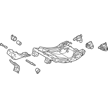 Toyota 71660-0C030 Spring Assembly