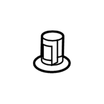 Toyota 90467-17027-C0 Rear Shield Retainer