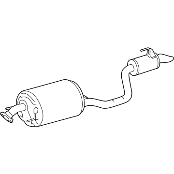 Toyota 17430-F0530 Muffler & Pipe