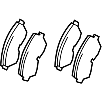 Toyota Tacoma Brake Pads - 04465-35280