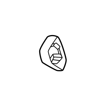 Toyota 77378-0E010 Lock Assembly Cover