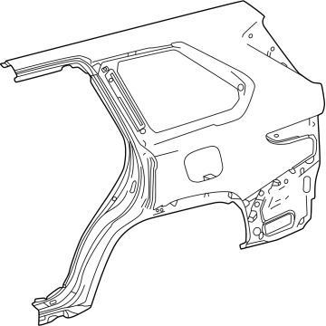 Toyota 61601-0C030 Quarter Panel