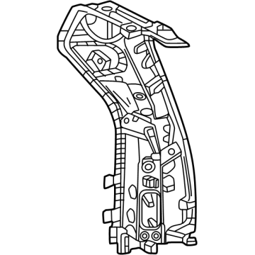 Toyota 61035-0C020 Inner Reinforcement