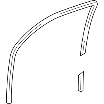 Toyota 68141-60070 Run Channel