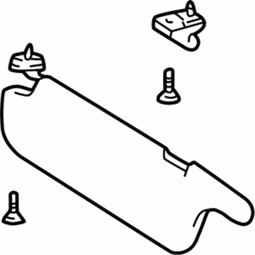 Toyota 74320-42420-B0 Sunvisor
