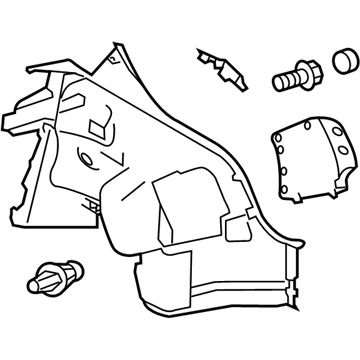 Scion 64740-21090-B0 Side Trim Panel