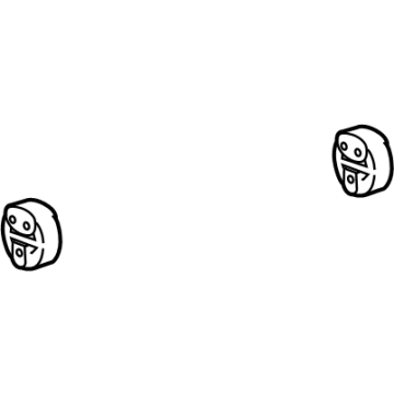 Toyota 17565-0P041 Muffler & Pipe Hanger