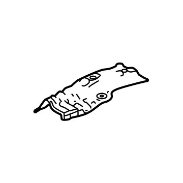 Toyota 58322-60030 Insulator, Rear Floor 58322-60030 Toyota Insulator, Rear Floor Illustration 1 of 1