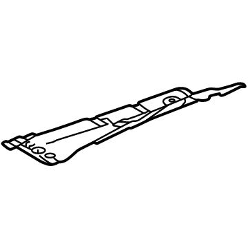 Toyota 58155-60130 Insulator, Front Floor 58155-60130 Toyota Insulator, Front Floor Illustration 1 of 1