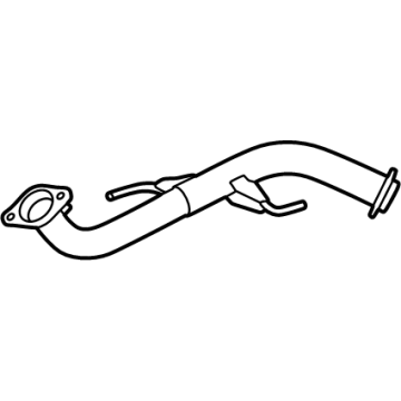Toyota 17410-25750 Pipe Assembly, Exhaust 17410-25750 Toyota Pipe Assembly, Exhaust Illustration 1 of 1