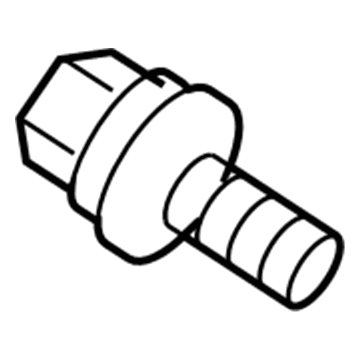 91511-K0840 Toyota Alternator Mount Bolt Illustration 1 of 1