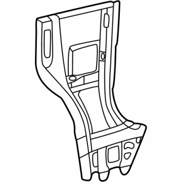 Toyota 61023-AK010 Hinge Pillar Reinforcement