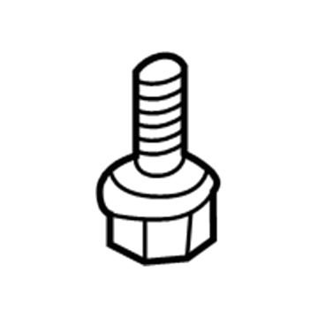 Scion 90080-11496 Lock Support Lower Bolt